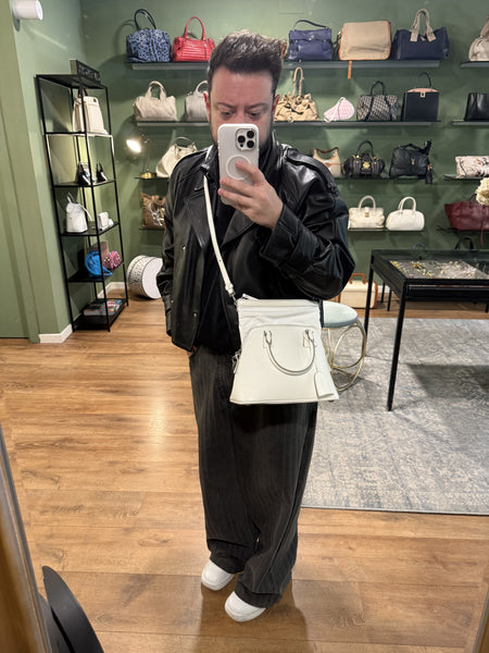 MAISON MARGIELA WHITE 5AC MINI HANDBAG