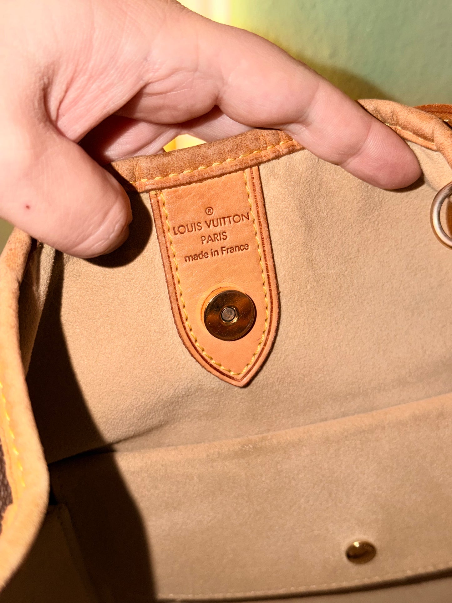 LOUIS VUITTON MONOGRAM GALLIERA GM SHOULDER BAG