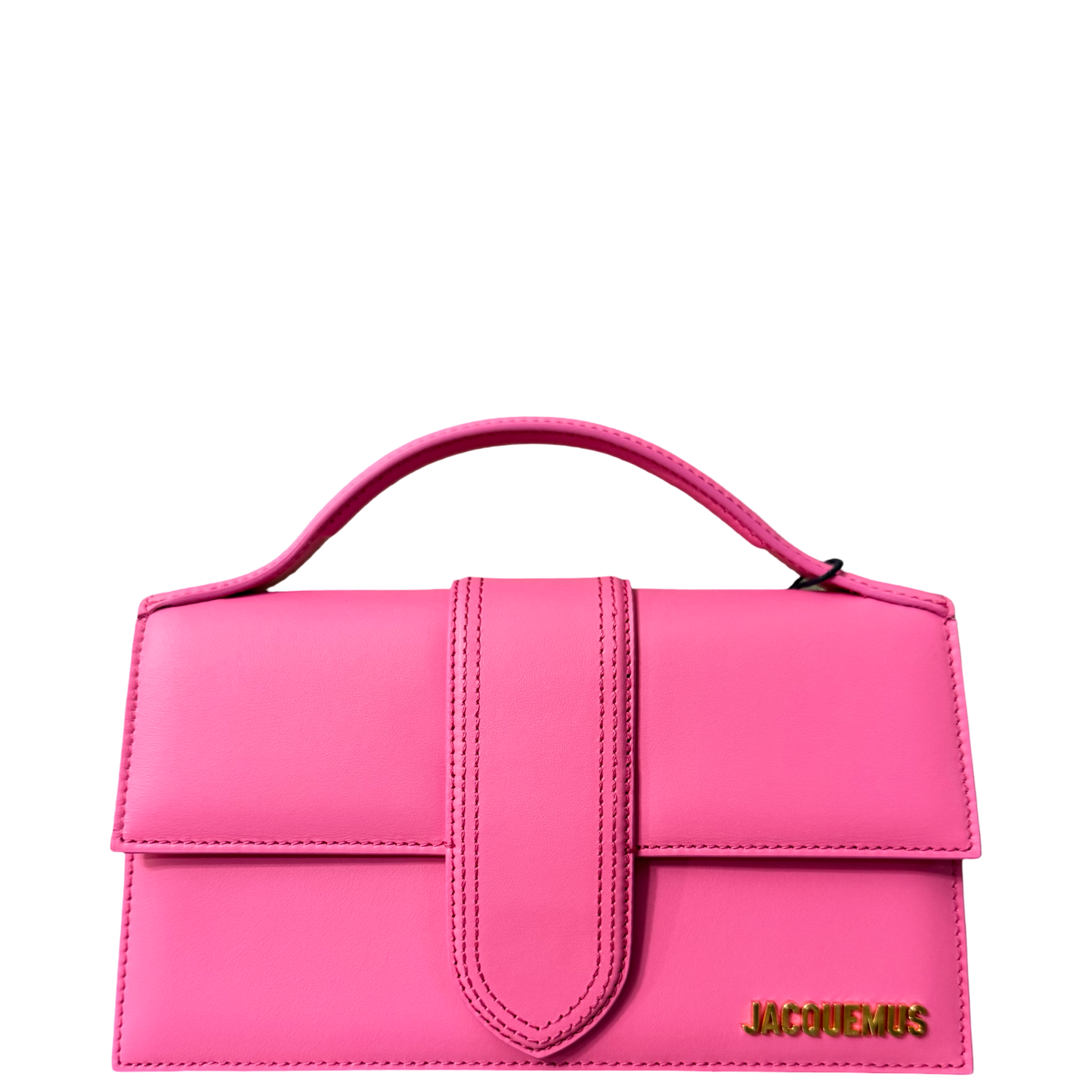 JAQUEMUS PINK LE GRAND BAMBINO CROSSBODY BAG