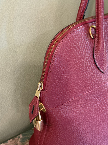 HERMÈS ROUGE H BOLIDE 35 HANDBAG