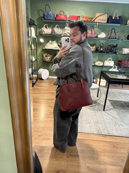 HERMÈS ROUGE H BOLIDE 35 HANDBAG