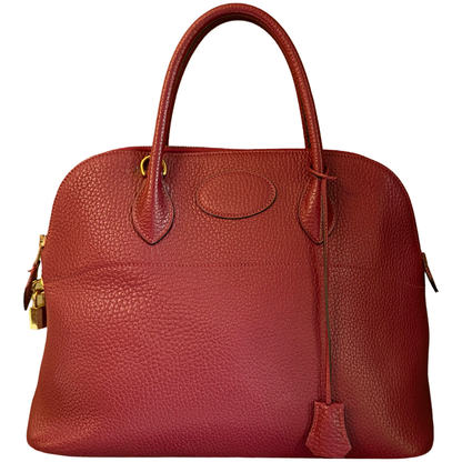 HERMÈS ROUGE H BOLIDE 35 HANDBAG