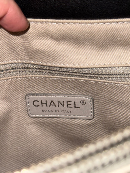CHANEL BLACK NEO SOFT SHOPPING TOTE