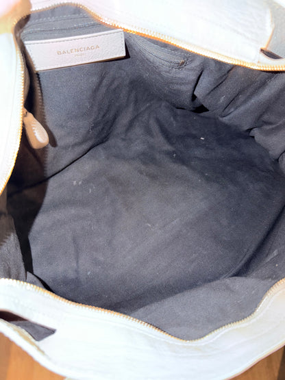BALENCIAGA GREY GIANT 12 PART TIME HANDBAG