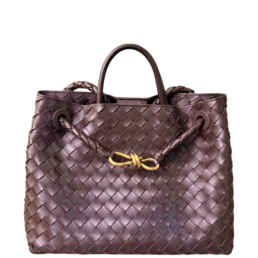 BOTTEGA VENETA FONDANT MEDIUM ANDIAMO SHOULDER BAG