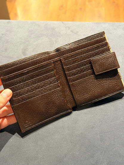 GUCCI GG CANVAS BI-FOLD COMPACT WALLET