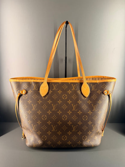 LOUIS VUITTON MONOGRAM NEVERFULL MM SHOPPING TOTE