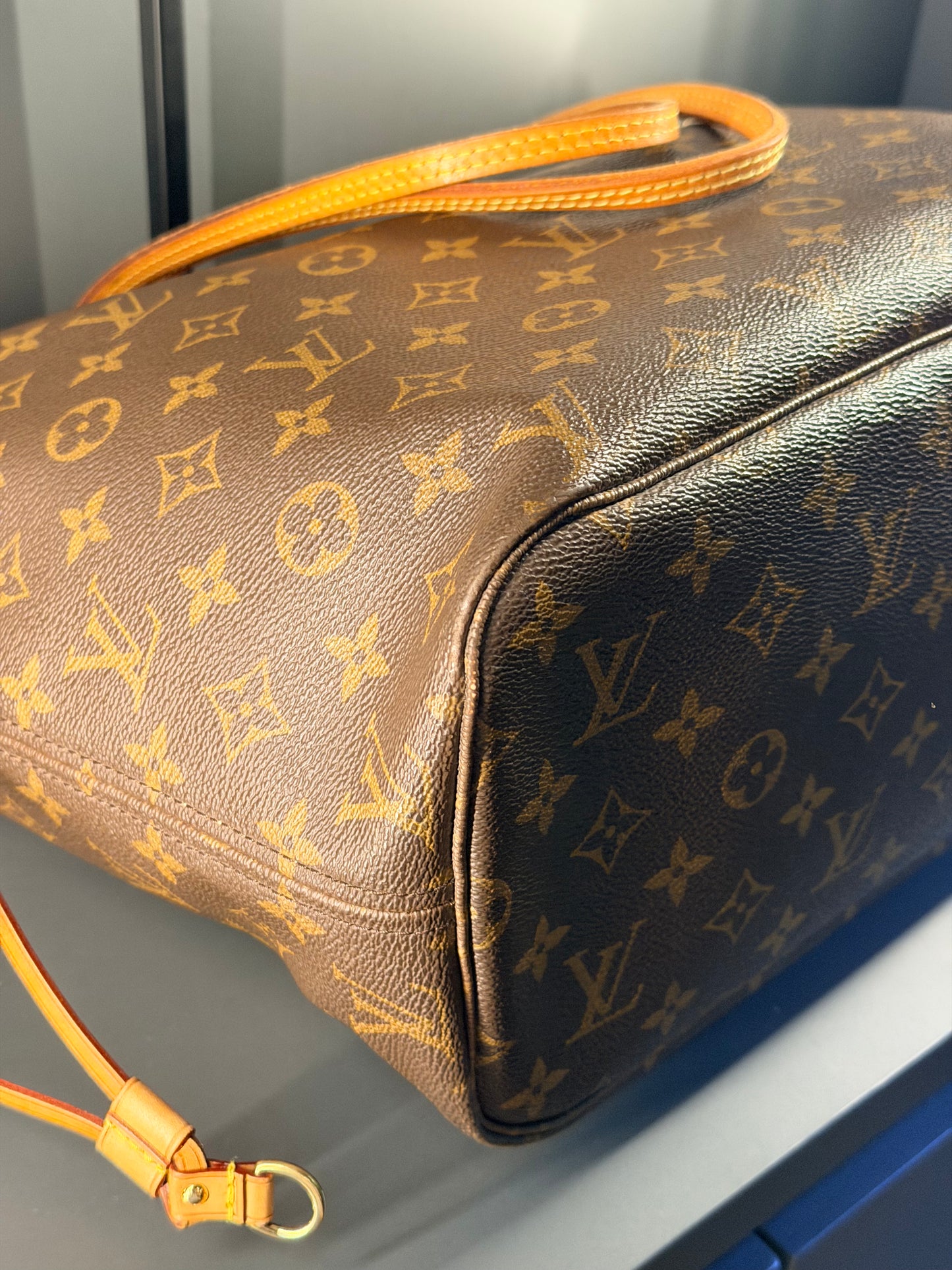 LOUIS VUITTON MONOGRAM NEVERFULL MM SHOPPING TOTE