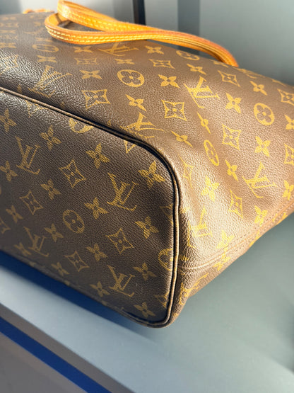 LOUIS VUITTON MONOGRAM NEVERFULL MM SHOPPING TOTE
