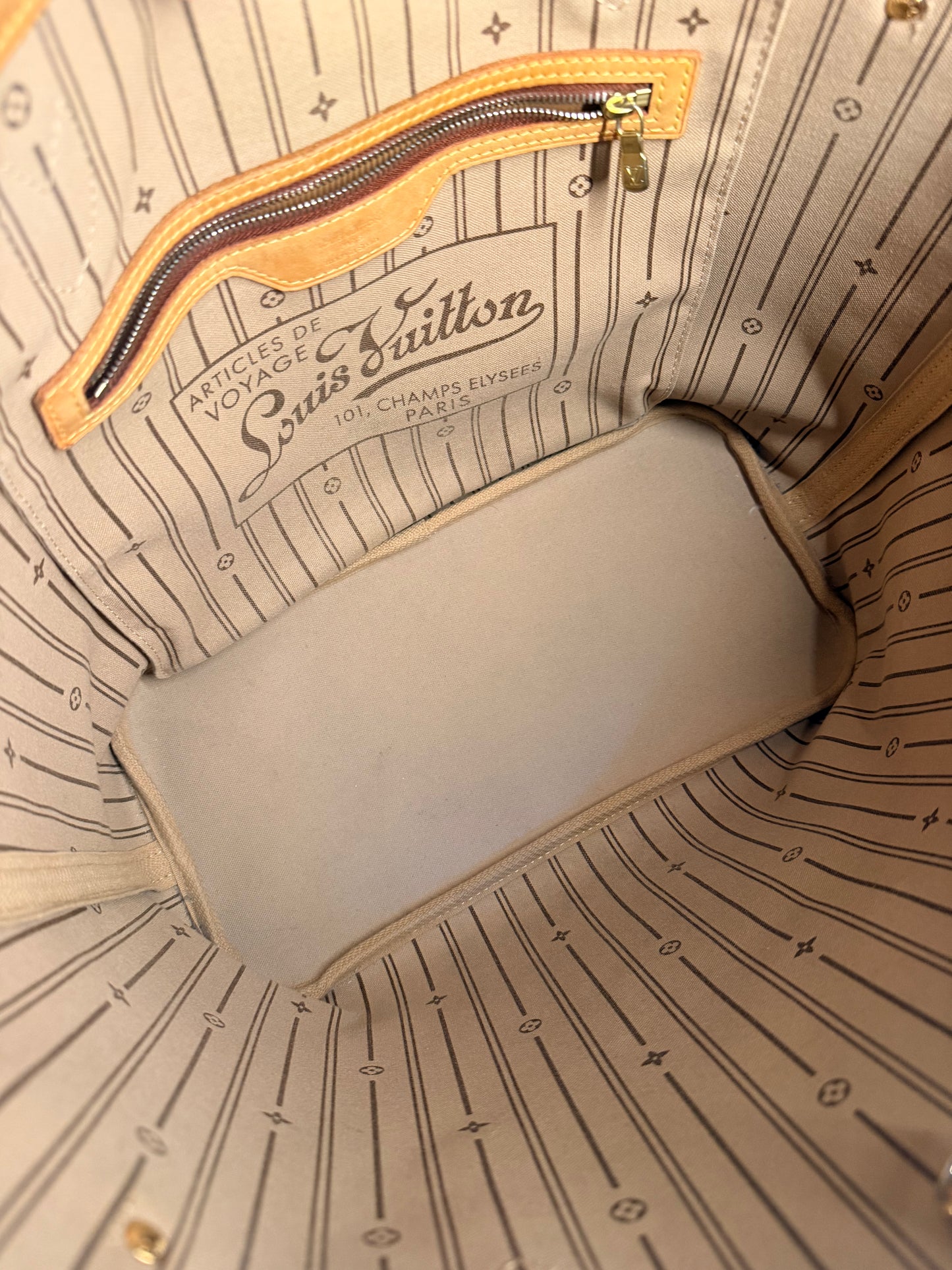 LOUIS VUITTON MONOGRAM NEVERFULL MM SHOPPING TOTE