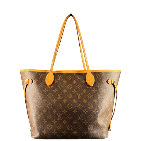 LOUIS VUITTON MONOGRAM NEVERFULL MM SHOPPING TOTE