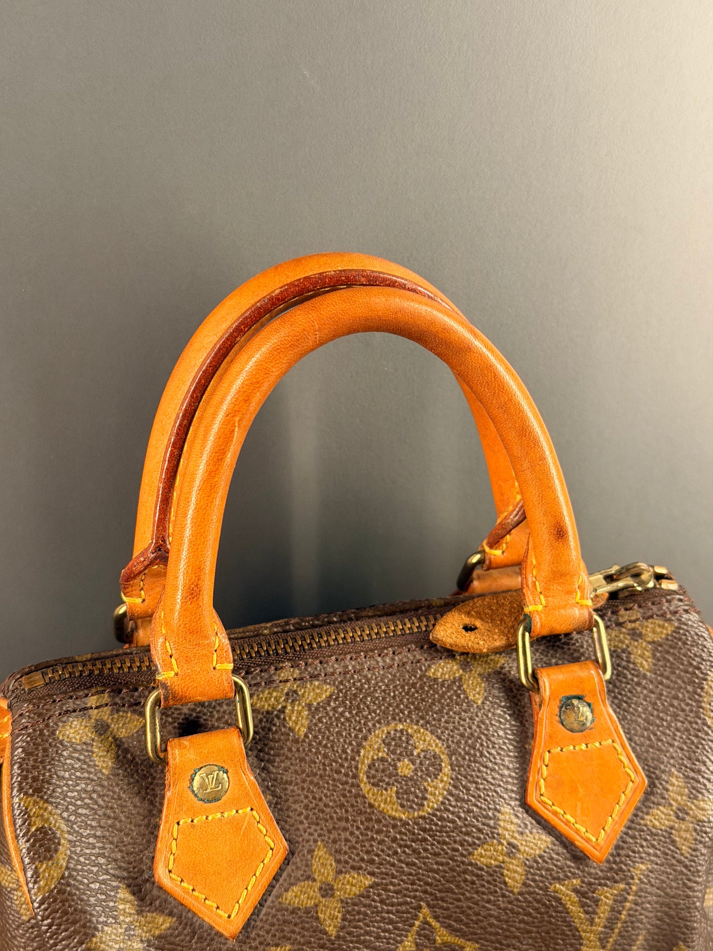 LOUIS VUITTON MONOGRAM MINI HL BOSTON BAG