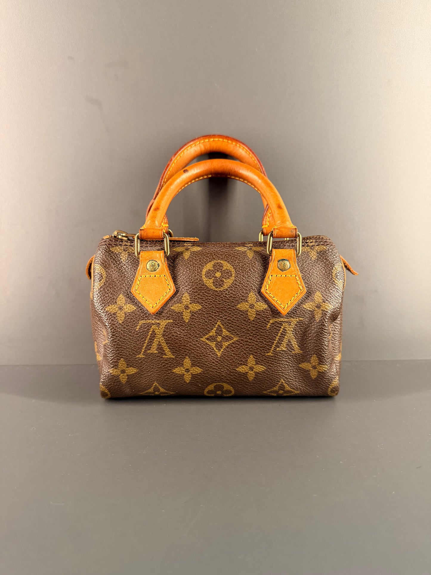 LOUIS VUITTON MONOGRAM MINI HL BOSTON BAG
