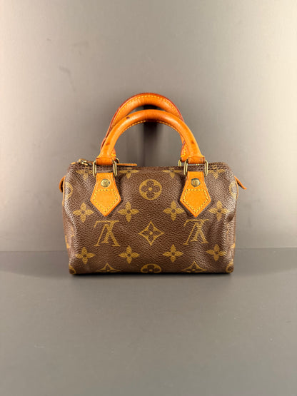 LOUIS VUITTON MONOGRAM MINI HL BOSTON BAG