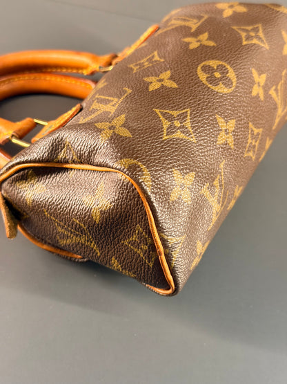 LOUIS VUITTON MONOGRAM MINI HL BOSTON BAG