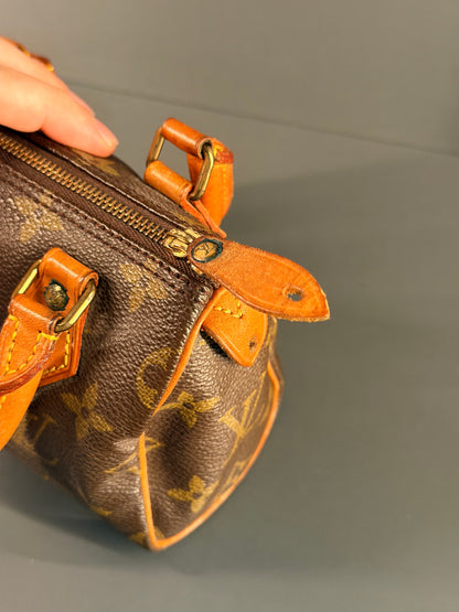 LOUIS VUITTON MONOGRAM MINI HL BOSTON BAG