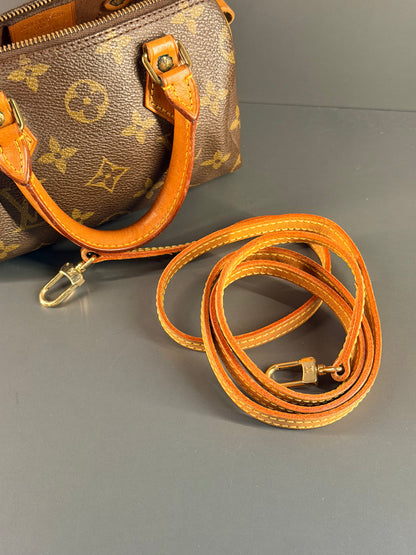 LOUIS VUITTON MONOGRAM MINI HL BOSTON BAG