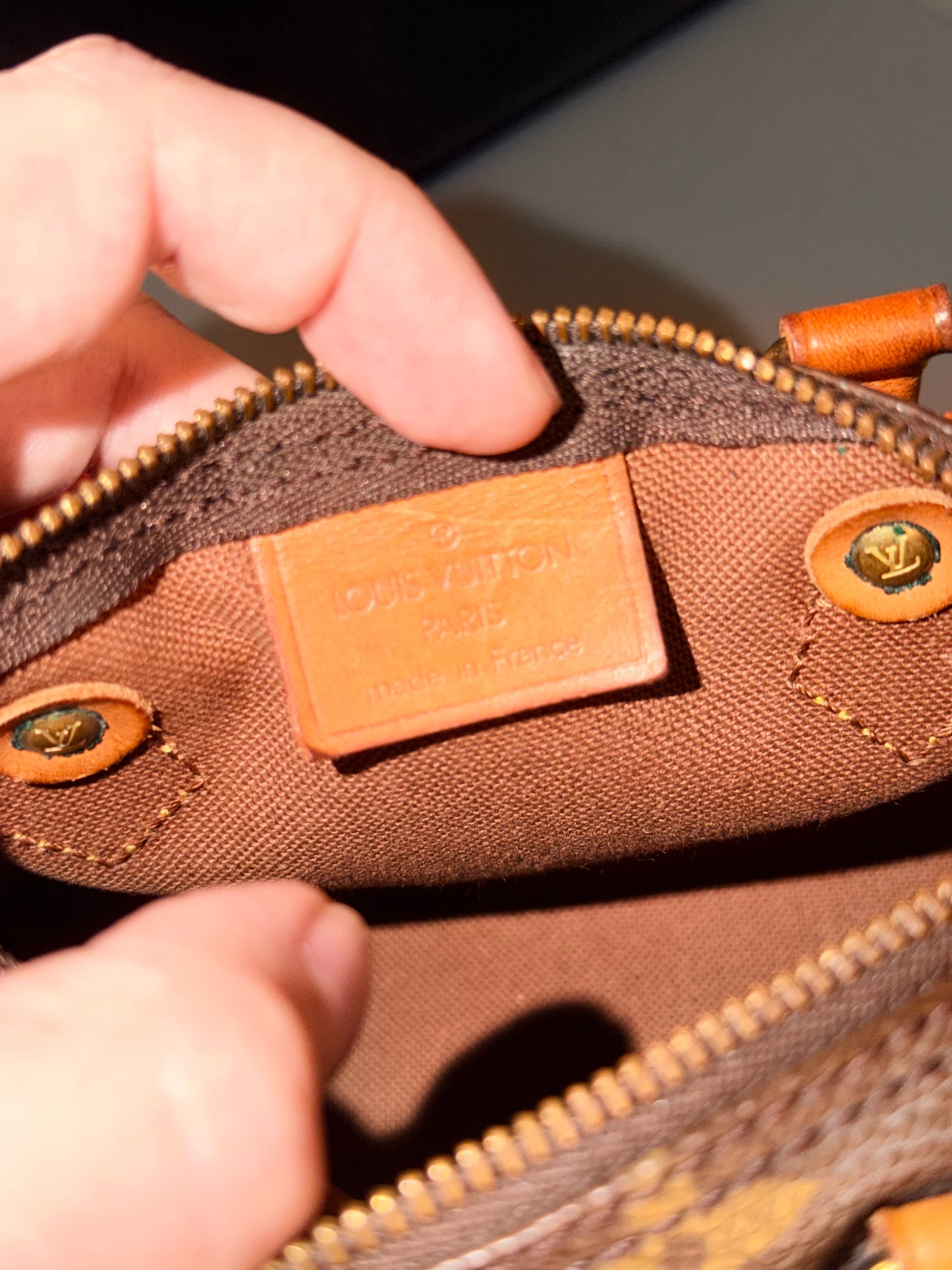 LOUIS VUITTON MONOGRAM MINI HL BOSTON BAG