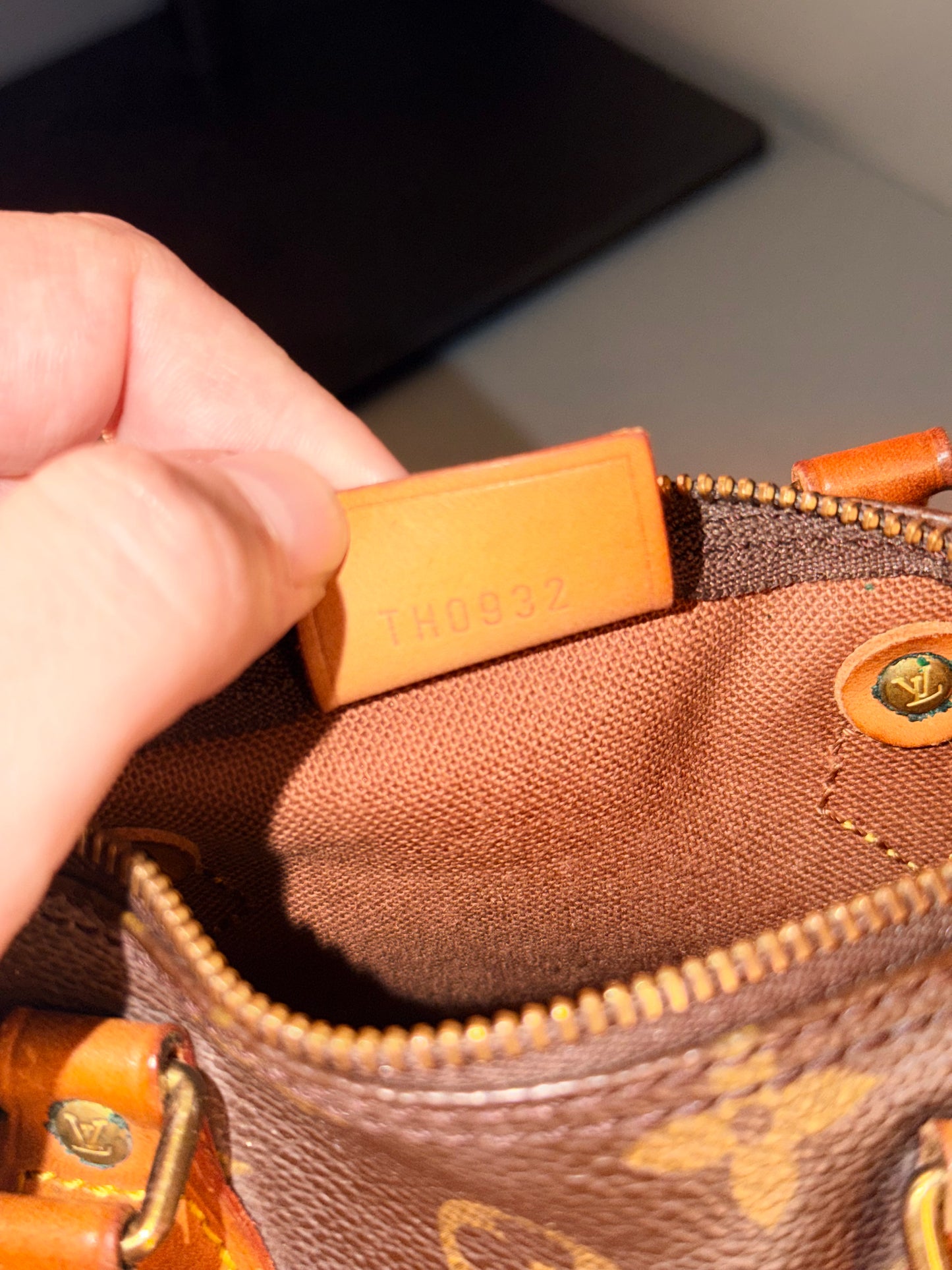 LOUIS VUITTON MONOGRAM MINI HL BOSTON BAG