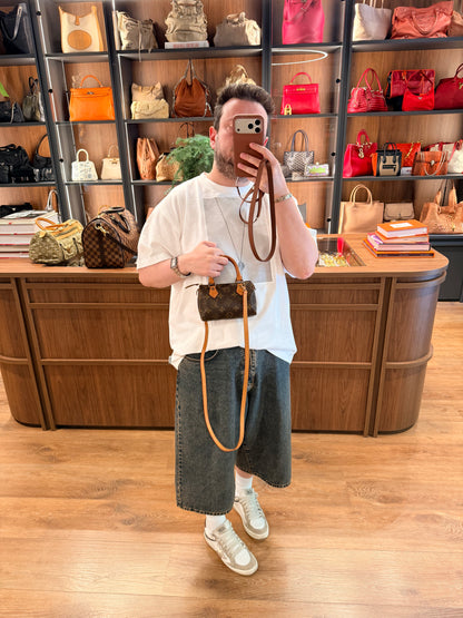 LOUIS VUITTON MONOGRAM MINI HL BOSTON BAG