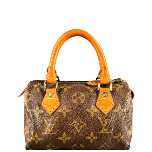LOUIS VUITTON MONOGRAM MINI HL BOSTON BAG