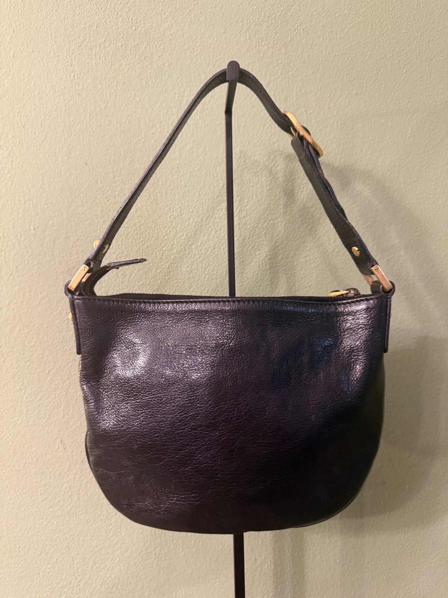 GUCCI BY TOM FORD BLACK SMALL BLONDIE HOBO BAG