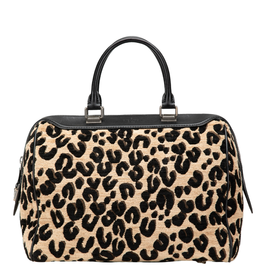 STEPHEN SPROUSE X LOUIS VUITTON LEOPARD SPEEDY 30 BOSTON BAG