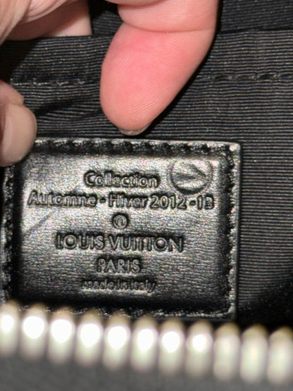 LOUIS VUITTON BLACK SEQUINS SUNSHINE EXPRESS SPEEDY 30 BOSTON BAG