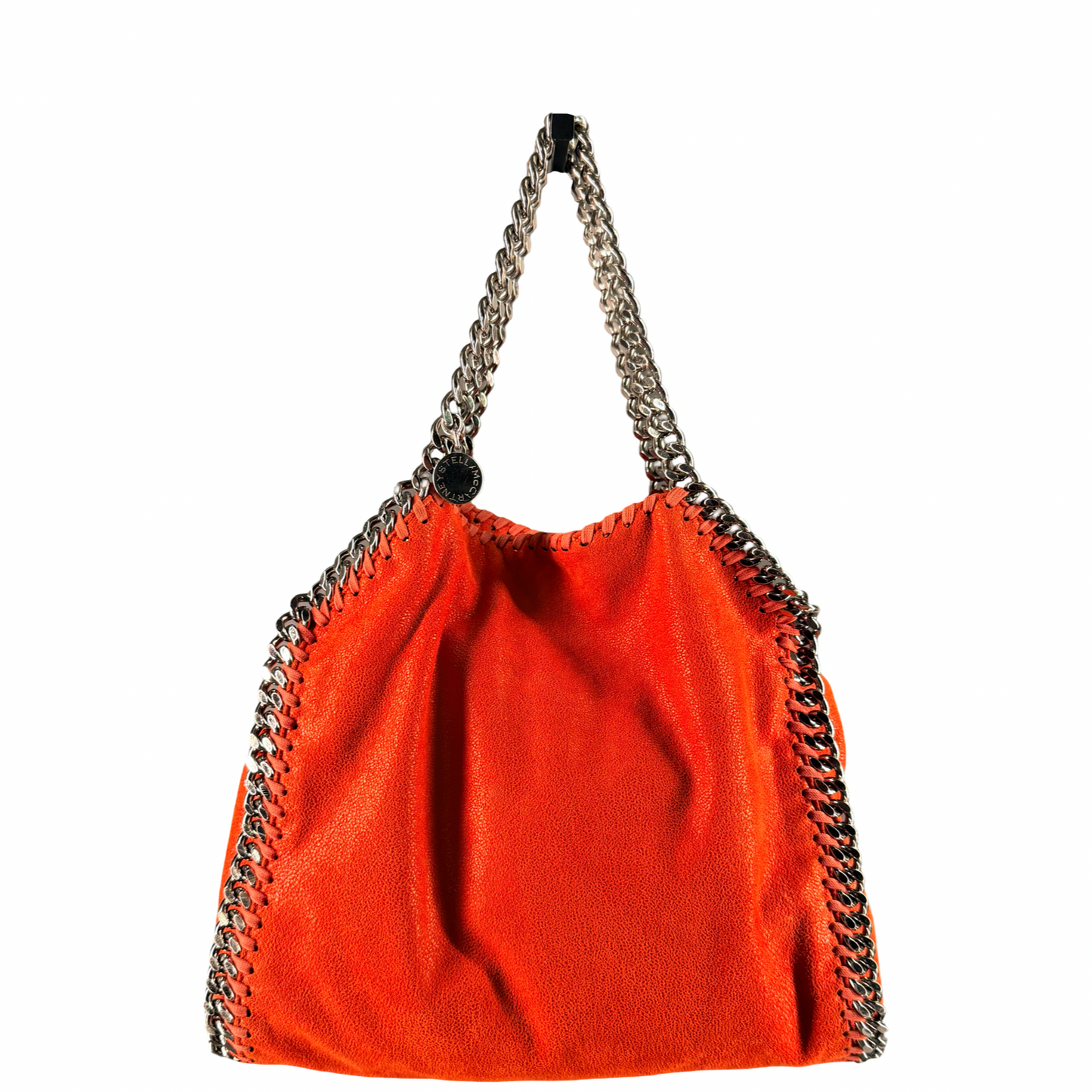 STELLA MCCARTNEY RED SMALL FALABELLA CROSSBODY BAG