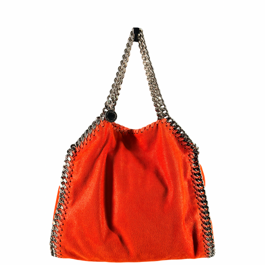 STELLA MCCARTNEY RED SMALL FALABELLA CROSSBODY BAG