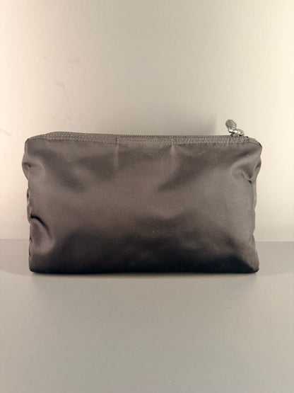 PRADA BLACK NYLON LARGE TROUSSE TOILETTE