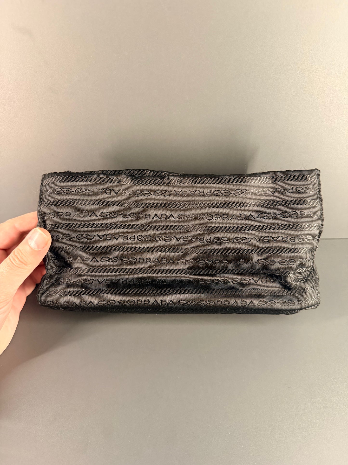 PRADA BLACK COSMETIC POUCH