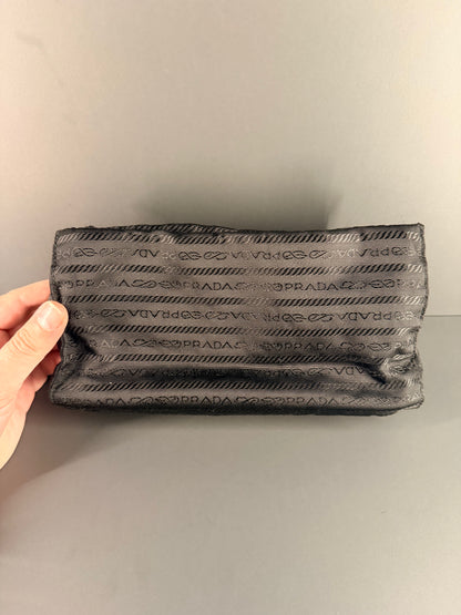 PRADA BLACK COSMETIC POUCH