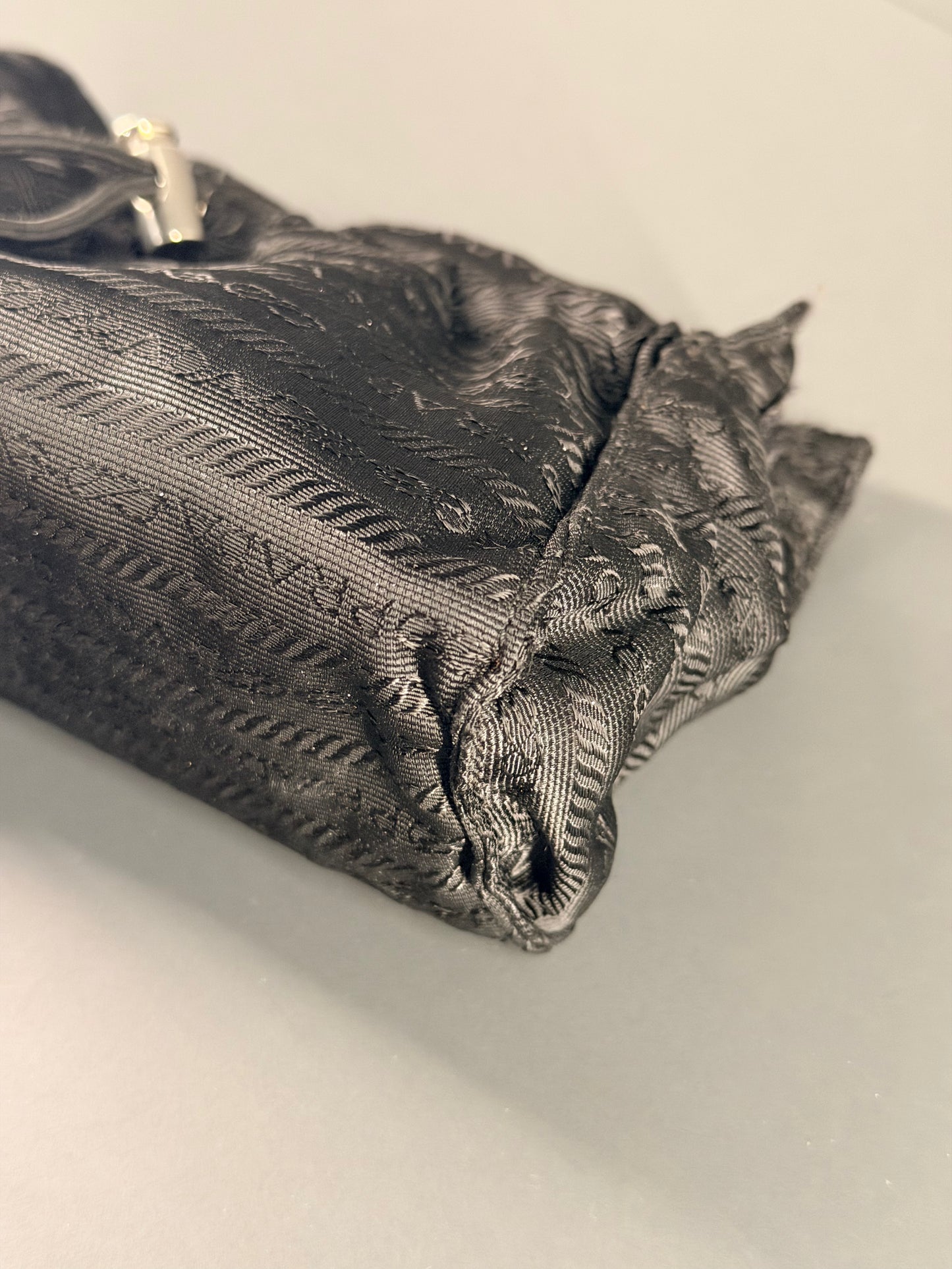 PRADA BLACK COSMETIC POUCH