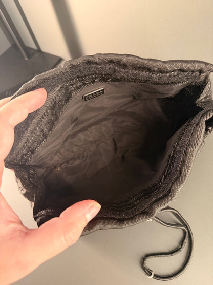 PRADA BLACK COSMETIC POUCH