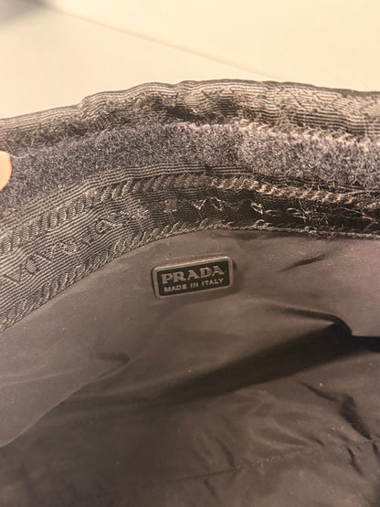 PRADA BLACK COSMETIC POUCH