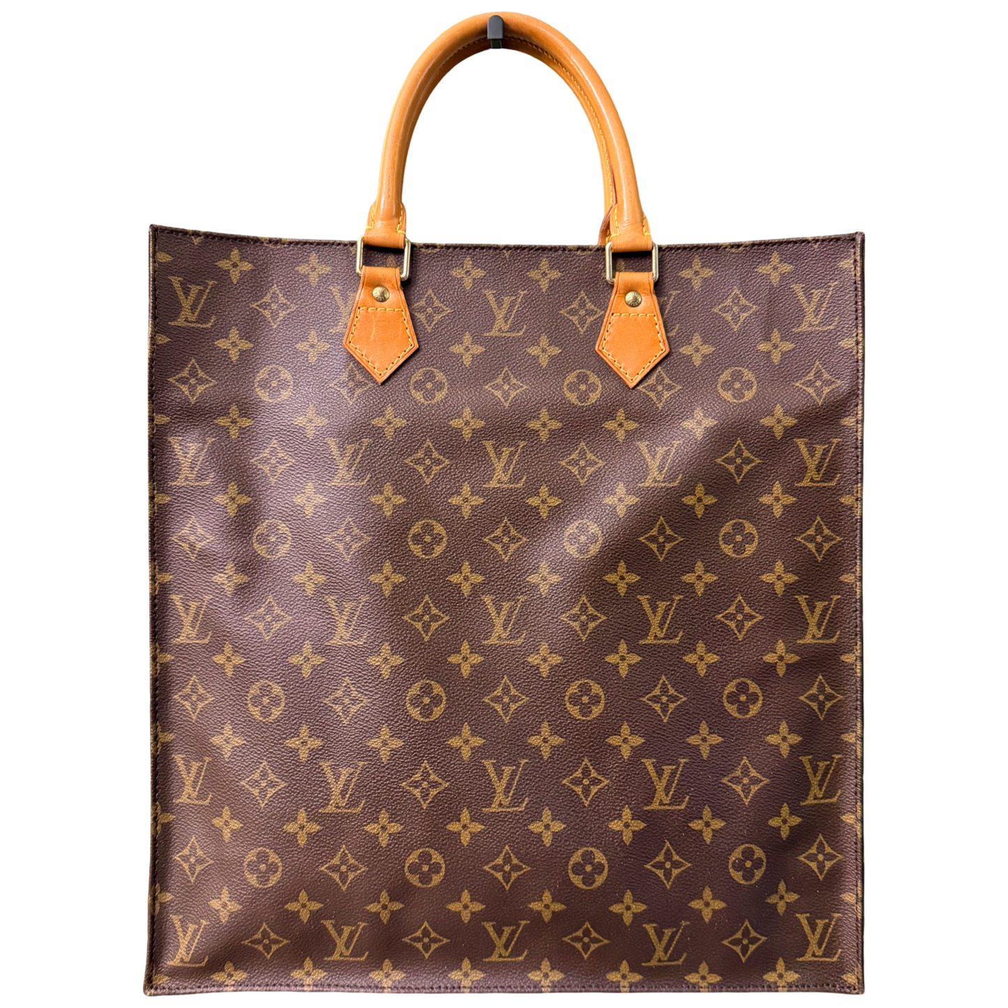 LOUIS VUITTON MONOGRAM SAC PLAT HANDBAG