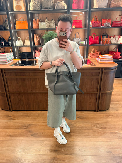 CÈLINE GRAY SMALL BIG BAG HANDBAG