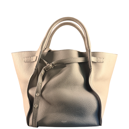CÈLINE GRAY SMALL BIG BAG HANDBAG