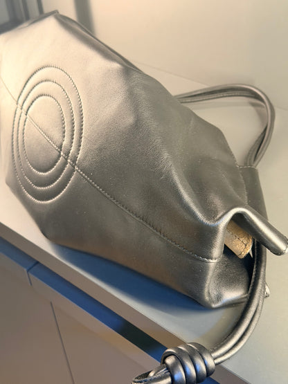 LOEWE BLACK LARGE PASEO HANDBAG