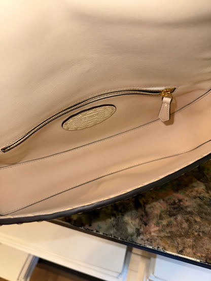 FENDI INTRECCIATO SELLERIA BAGUETTE SHOULDER BAG