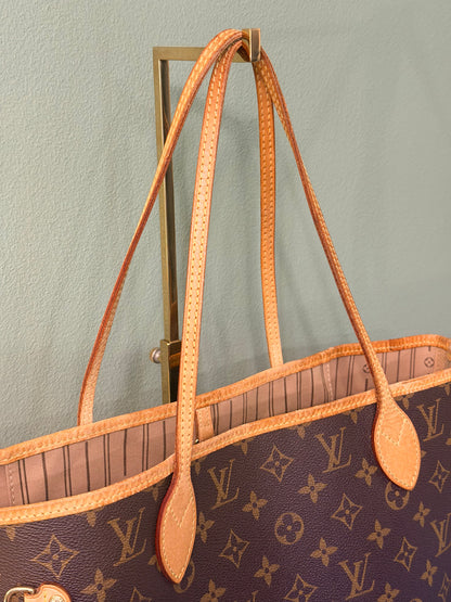 LOUIS VUITTON MONOGRAM NEVERFULL MM SHOPPING BAG