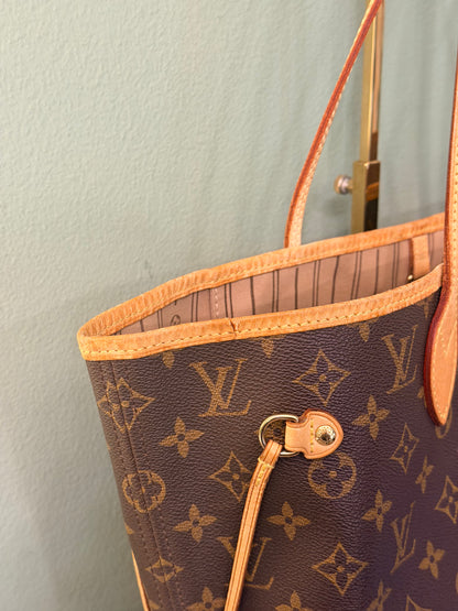 LOUIS VUITTON MONOGRAM NEVERFULL MM SHOPPING BAG