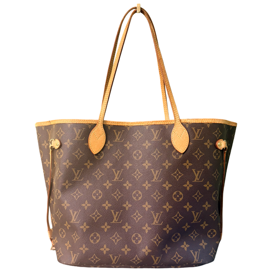 LOUIS VUITTON MONOGRAM NEVERFULL MM SHOPPING BAG
