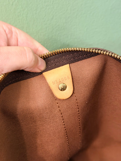 LOUIS VUITTON MONOGRAM KEEPALL 55 TRAVEL BAG