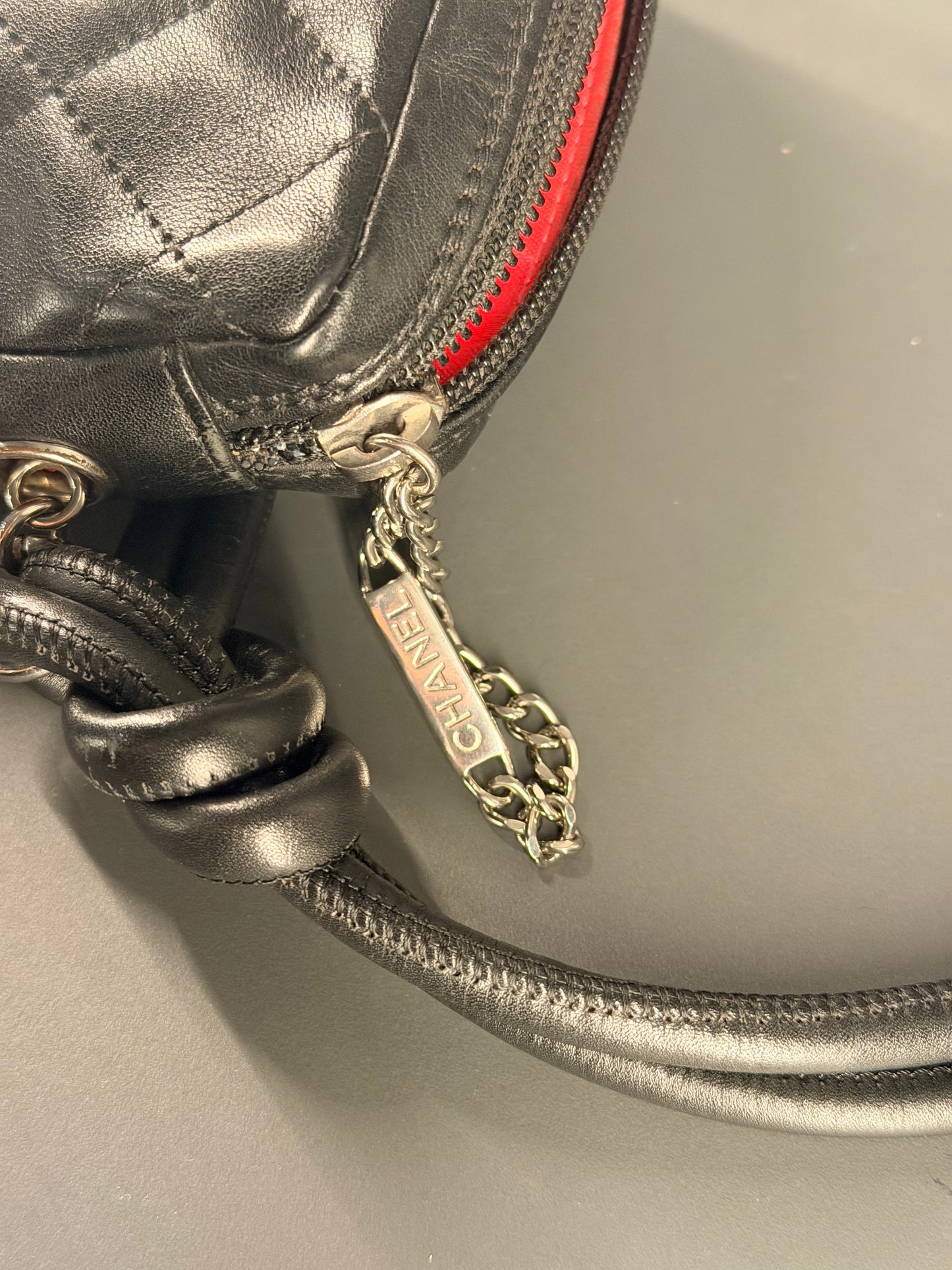 CHANEL BLACK CAMBON SMALL CROSSBODY BAG