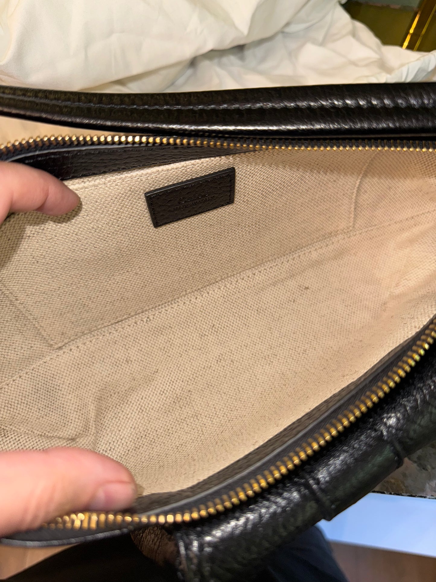 CHLOE BLACK THE 99 SHOULDER BAG