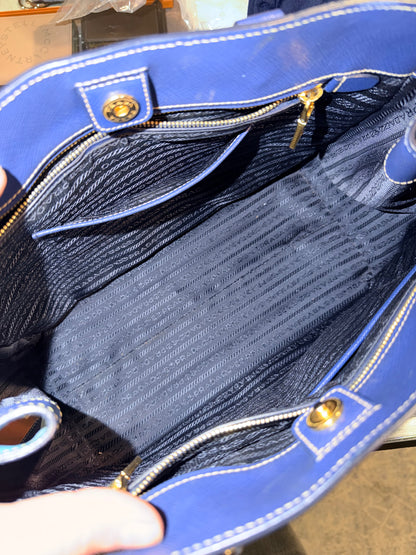 PRADA SAFFIANO BI COLOR TWO WAY HANDBAG