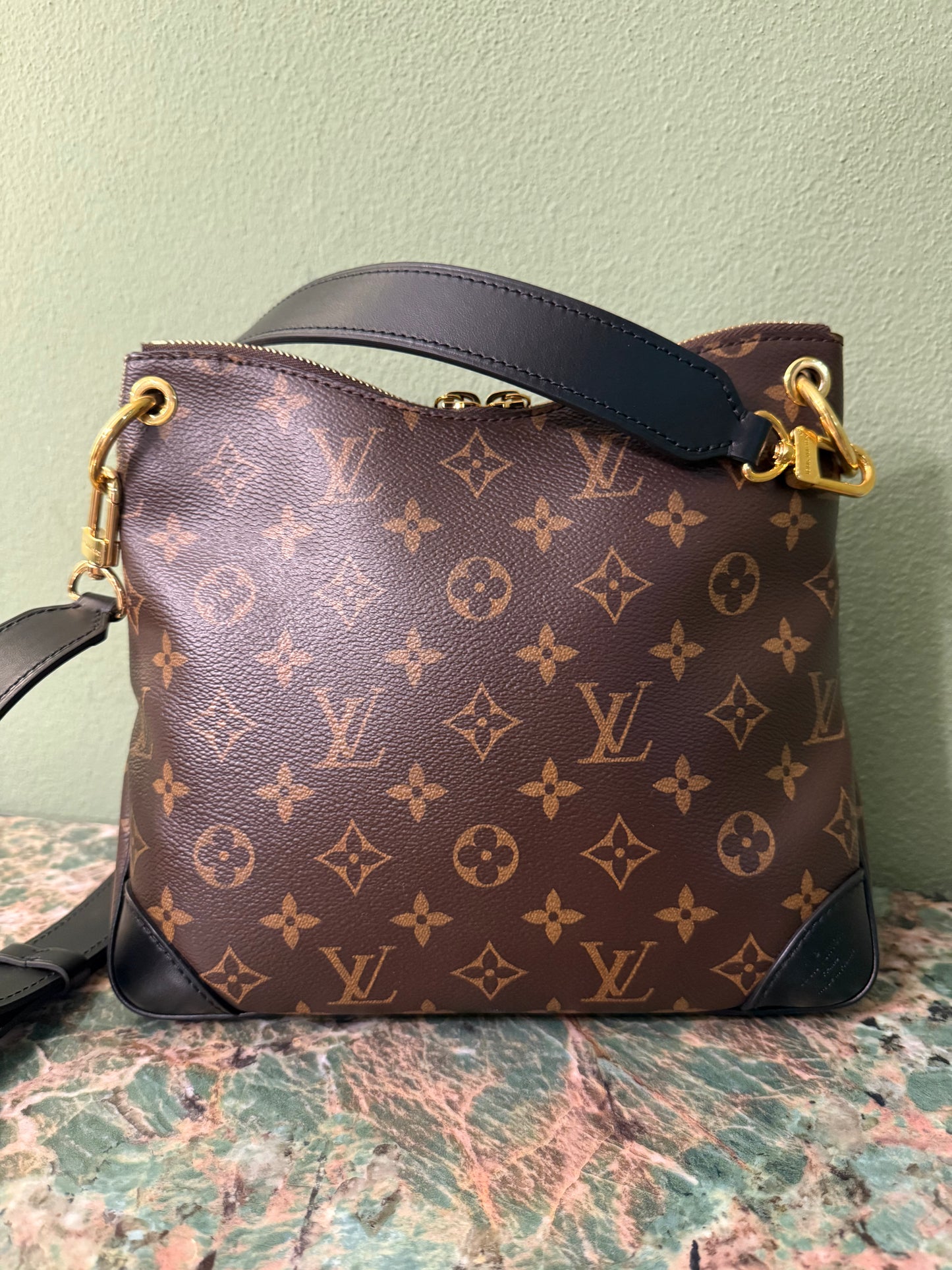 LOUIS VUITTON MONOGRAM ODEON PM CROSSBODY BAG