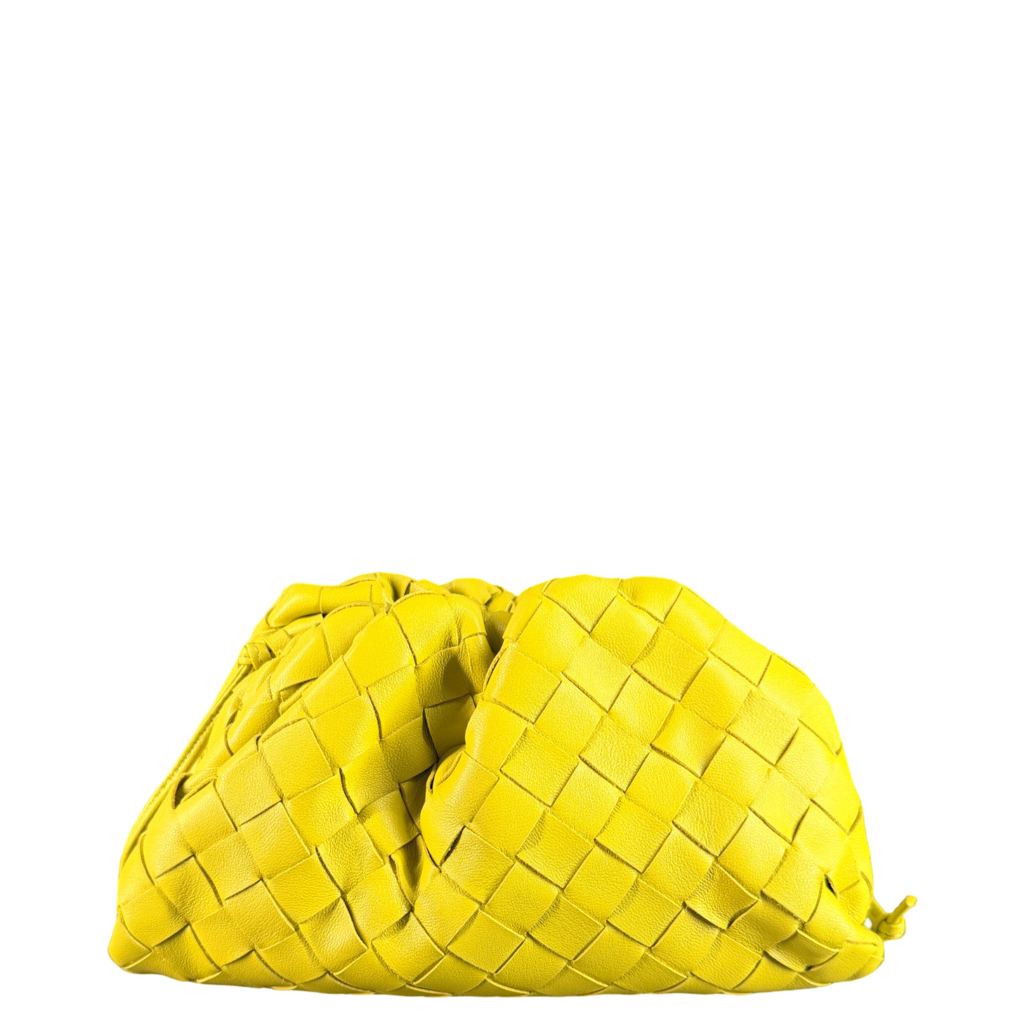 BOTTEGA VENETA LIME MINI POUCH CROSSBODY BAG